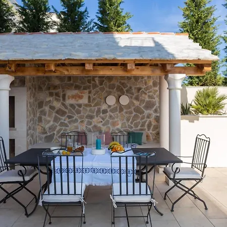 Luxury Seafront Diora Brac With Heated Pool Sumartin