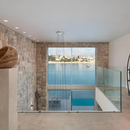 Luxury Seafront Diora Brac With Heated Pool Sumartin