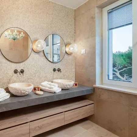 Luxury Seafront Diora Brac With Heated Pool Villa Sumartin